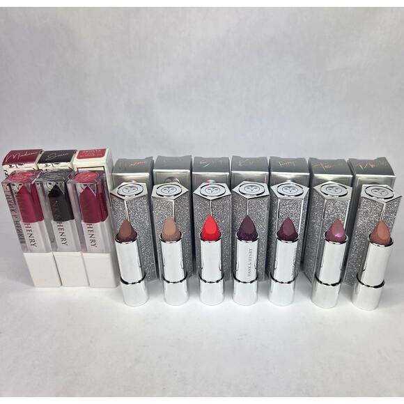 Hank & Henry LOT OF 10 Liquid Lipsticks & Satin Matte Lipsticks NEW